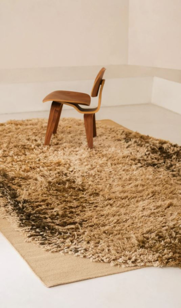 nanimarquina Alga Teppich ochre